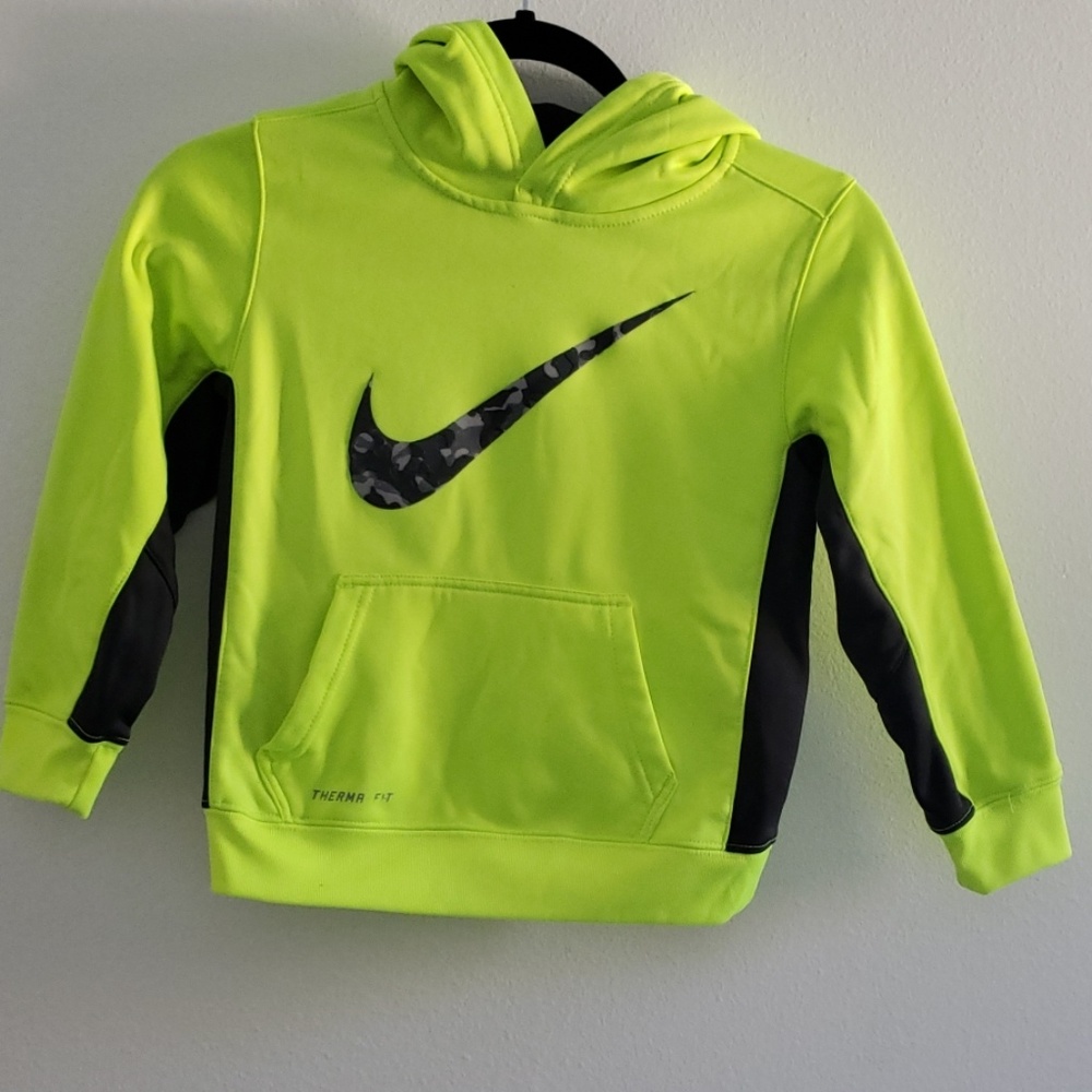 Yellow boys Nike hoodie